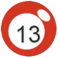 13